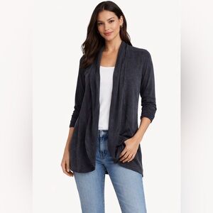 Ricki's Black Open-Front Cardigan